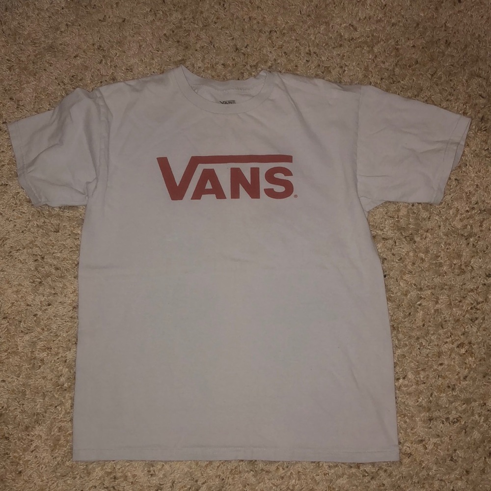 vans t shirt light wear size Medium